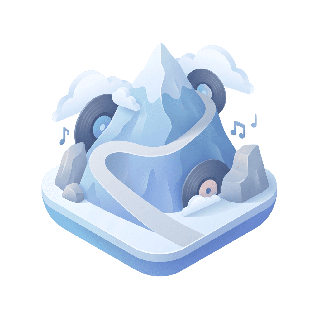 Isometric process mountain